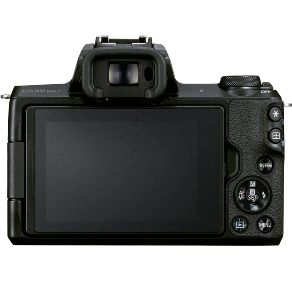 Canon EOS M50 Mark II Mirrorless Camera with 15-45mm Lens - Image 2