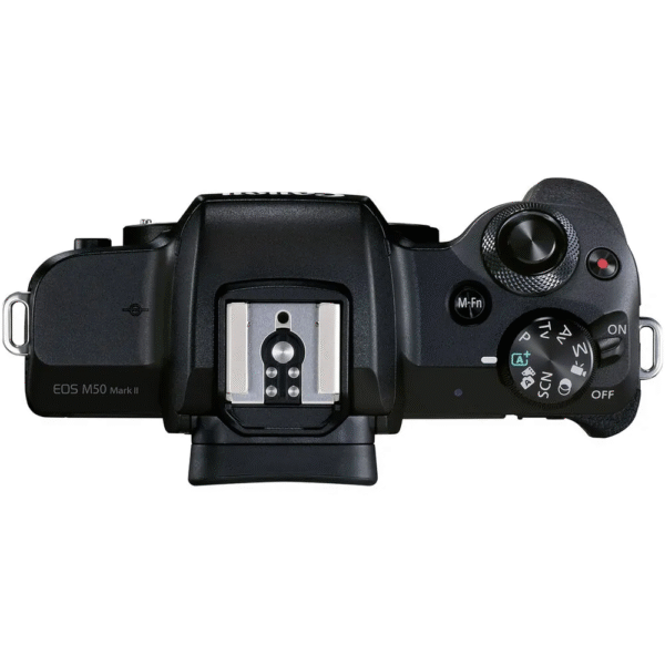 Canon EOS M50 Mark II Mirrorless Camera with 15-45mm Lens - Image 6