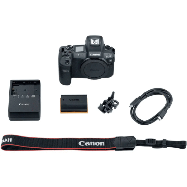Canon EOS R Mirrorless Camera With Adapter - Image 4