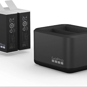 GoPro Dual-Battery Charger with Two Enduro Batteries