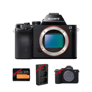 Sony a7 IV Mirrorless Camera With Gift (Black Cover – K&F Concept FZ100 Battery & Charger)