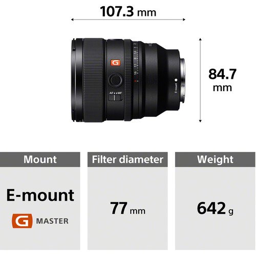 Sony FE 85mm f/1.4 GM II Lens - Image 6