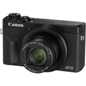 Canon PowerShot G7 X Mark III Digital Camera (Black) – Professional Vlogging Camera