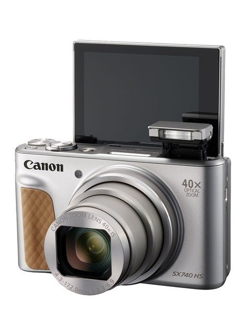 PowerShot SX740 HS Point And Shoot Camera 20.3MP 40x Zoom With Tilt LCD Screen, Built-In Wi-Fi And Bluetooth - Image 4